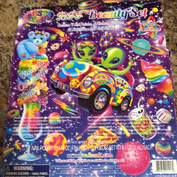 RARE! Collectable ! Lisa Frank BFF Beauty Set ! - Picture 9 of 9